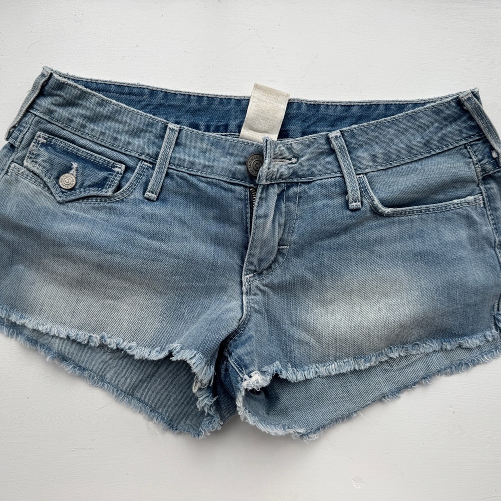 True Religion Denim Blue Women's Shorts